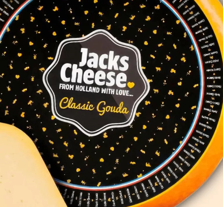 Сир Гауда Jacks Cheese Classic Gouda 48%; ціна за 100 г