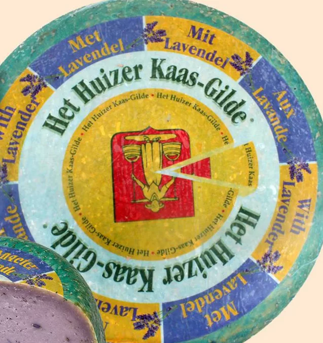 Сир Het Huizer Kaas-Gilde Gouda, з лавандою, 50%, за 100 г