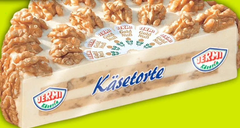 Сир плавлений Тарт з волоськими горіхами 55% ТМ Джермі (Jermi Käsetorte); ціна за 100 г
