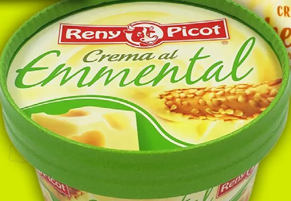 Сир плавлений Reny Picot: Ементаль 36% / Чедер 36%, 125 г