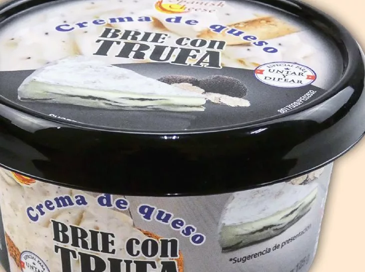Крем-сир Spanish Cheese Brie con Trufa, брі з трюфелем, 45%, 125 г