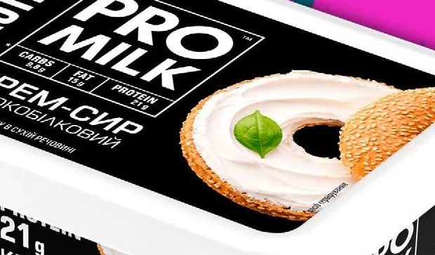 Крем-сир Pro Milk високобілковий, 30%, 160 г