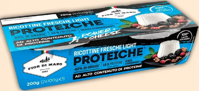 Сир рікота Fior di Maso Light Proteiche з протеїном, 25%, 200 г (2×100 г)