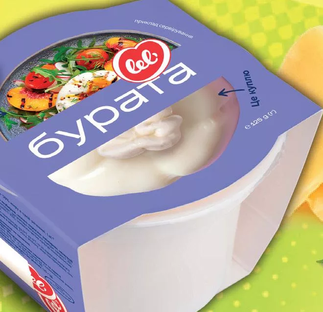 Сир бурата Лель 50%, 125 г