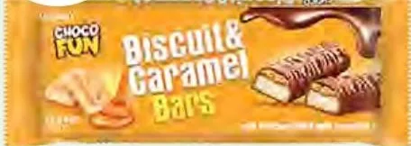 Choco Fun набор батончиков в молочном шоколаде Biscuit&Caramel5×42г / Smooth Caramel6×36г;от 129.50 грн,ранее от 179.00 грн;количество ограничено,не опт