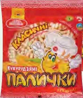 Мак Дак кукурузные палочки Классические, 175 г; запас ограничен; без опта