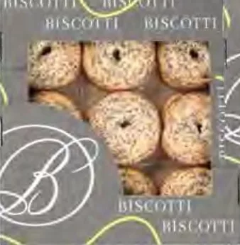 Biscotti сдобное песочно-отсадное печенье Маргаритка с маком 280 г/Доменико 360 г/Кифлики 370 г; от 80,90 грн, ранее от 99,40 грн; запас ограничен; без опта