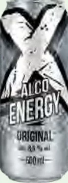 X Energy газированный слабоалкогольный энергетический напиток Оригинал/Vodka/Вишня, 8,5%, банка 500 мл; запас ограничен; без опта