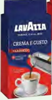 Lavazza кофе молотый Crema&Gusto / Qualita Rossa, 250 г; от 315,50 грн, ранее от 419; количество ограничено, не опт