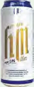 Пиво Hermann Muller Lager 3% / Premium 5%, светлое пастеризованное, банка 0,5 л; от 32,90 грн, ранее от 42,90 грн; количество ограничено; не оптом; 18+