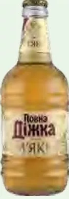 Пиво Повна Діжка Мягкое светлое пастеризованное / Оксамитове, 4,2%, стекло 0,45 л; от 39,90 грн, ранее от 48,80 грн; количество ограничено; не оптом; 18+