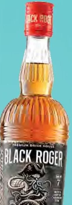 Напиток Black Roger Spiced Gold / Spiced Black, спиртной с ромом, 35%, 0,5 л; ранее от 255,20 грн; количество ограничено; не оптом; 18+