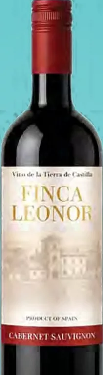 Finca Leonor Cabernet Sauvignon вино красное сухое 12% 0,75л; количество ограничено, не опт; 18+