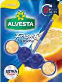 Alvesta средство для унитаза Лимон/Океан 48г; количество ограничено, не опт