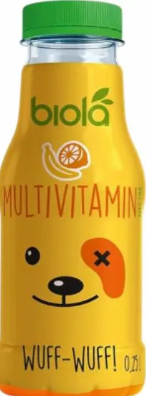 Nectar Biola, 0,25 l: mere-struguri sau multivitamine, sortimente