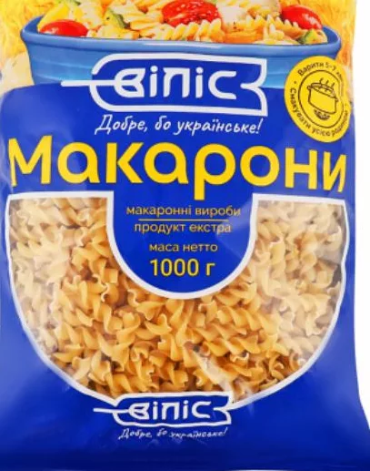 Paste Vilis, spirale, 1 kg