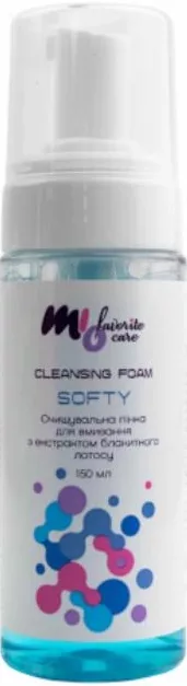 Spumă de curățare a feței MIO Softy cu extract de lotus albastru, 150 ml
