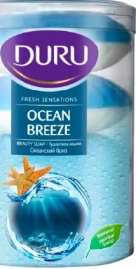 Săpun de toaletă DURU Fresh Sensations Ocean Breeze, 4×100 g