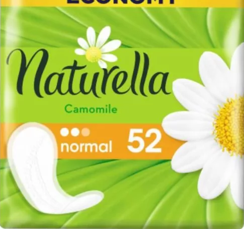 Absorbante zilnice NATURELLA Camomile Normal Economy, 52 buc./pachet