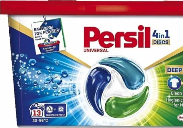 Capsule de detergent PERSIL Universal 4in1 Discs Deep Clean, 13 buc./pachet