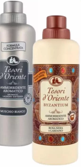 Balsam de rufe TESORI D'ORIENTE Muschio Bianco / Byzantium, 760 ml, sortimente