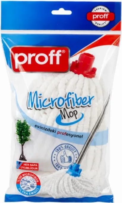 proff Microfiber Mop запаска для швабри, мікрофібра