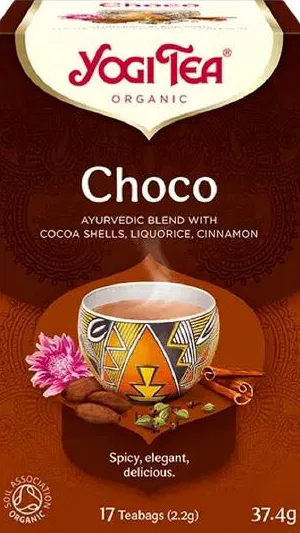 Ceai de plante YOGITEA, sortiment (Choco/Women’s Tea), 17 plicuri; preț anterior până la 245 UAH; cu card METRO, doar în magazinele din Ucraina, în limita stocului