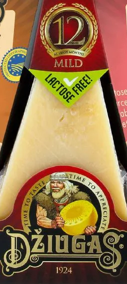 Brânză tare DŽIUGAS Mild/Delicate, 100/180 g, maturare 12/24 luni; de la 79 UAH/pachet; preț anterior până la 121 UAH; cu card METRO, doar în magazinele din Ucraina, în limita stocului