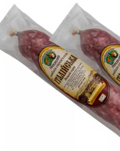Salam crud-uscat Italiiska UKRPROMPOSTACH-95, 395 g, calitate superioară; preț anterior până la 385 UAH; cu card METRO, doar în magazin, în limita stocului