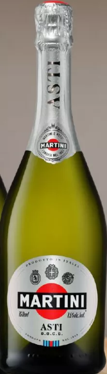 Vin spumant alb MARTINI, 0,75 l: Prosecco sec / Asti dulce; 2+ sticle identice: 399 UAH/buc.; 1: de la 525 UAH; cu card METRO, doar în magazin, în limita stocului