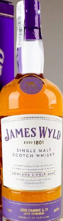 Whisky JAMES WYLD Single Malt Scotch Whisky, 0,7 l, în cutie; cu card METRO, doar în magazin, în limita stocului