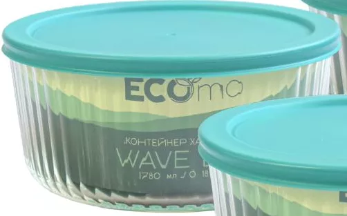 Контейнеры Wave Box ECOMO, 0,52 л/1 л/1,78 л, Венгрия; цена от 109 грн; карта METRO, только в магазинах, при наличии