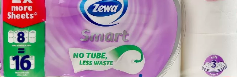 Hârtie igienică 3 straturi Smart ZEWA, 8 role, Germania; card METRO, numai în magazine, în limita stocului