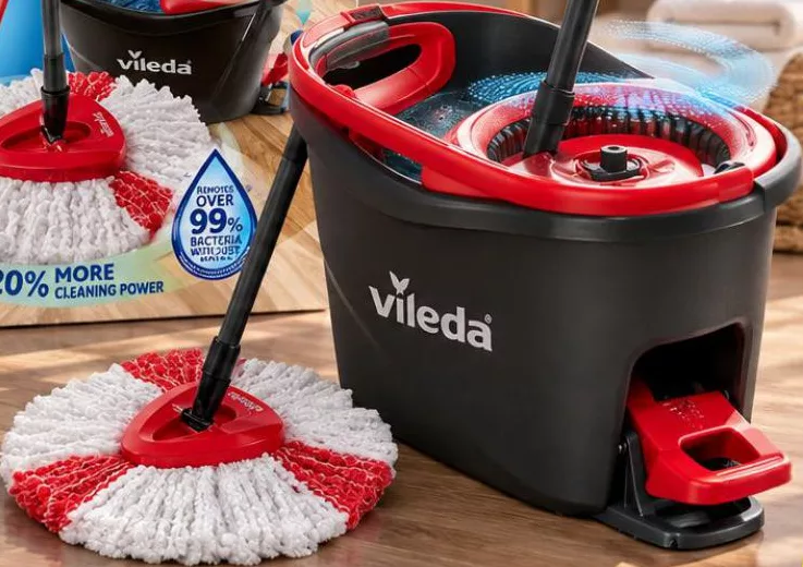 Produse de curățenie VILEDA: mop, set găleată+mop, sortimente; de la 899 UAH; card METRO, numai în magazine, în limita stocului