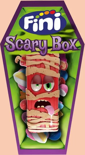 Конфеты Fini «Секретный ящик», 92 г; на упаковке: Scary Box; Испания; ограниченный запас, пока есть; не все магазины