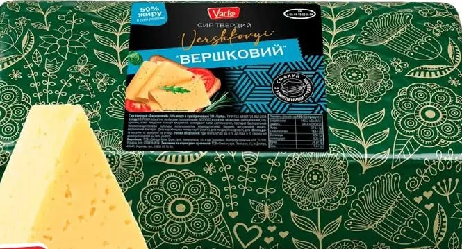 Сыр Сливочный Varto, 50%, 100 г; огран. запас; не все VARUS; пока есть товар; 03.10–30.11.26: 10% бонусов VARUSPERFECT за оплату картой (ApplePay/GooglePay) через Scan&Go