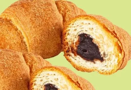 Круассаны Вигода с начинкой Ириска/Шоколад, 100 г; акц. запас ограничен; не все VARUS; до исчерпания запасов