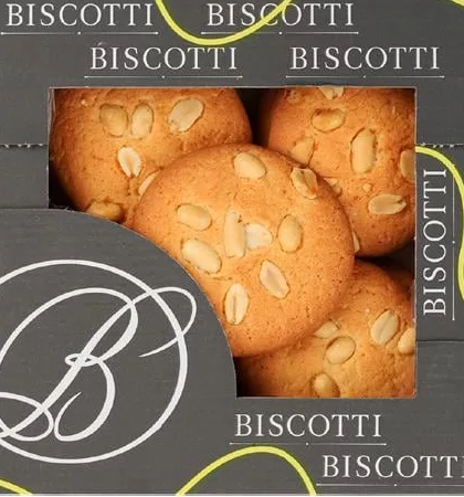Печенье Biscotti сдобное Американское с арахисом / дропсами, 205 / 225 г; запасы ограничены, не все магазины, до исчерпания
