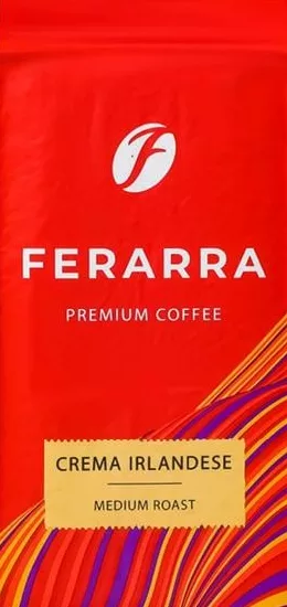 Кофе Ferarra молотый Crema Irlandese / Cuba Libre, 250 г, ассортимент; значок 15%; запасы ограничены, не все магазины, до исчерпания