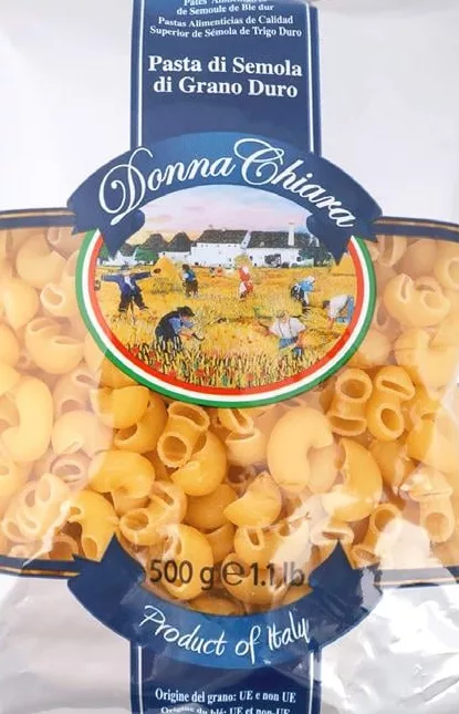 Макароны Donna Chiara Spaghetti / ракушки из твёрдых сортов пшеницы, 500 г, Италия; запасы ограничены, не все магазины, до исчерпания