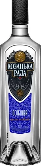 Водка Козацька Рада Особая, 1 л, Украина; запасы ограничены, не все магазины, до исчерпания