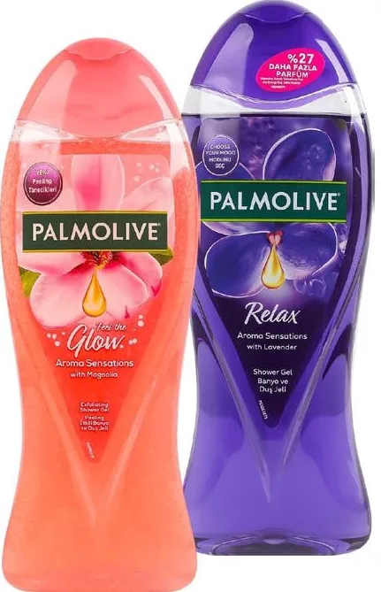 Гель для душа Palmolive Aroma Sensations, Glow с магнолией/Relax с лавандой, 500мл; запас ограничен, пока есть, не все магазины