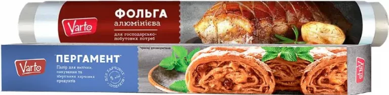 от Аксессуары для выпечки Varto: фольга/пергамент, 5–20м; запас ограничен, пока есть, не все магазины