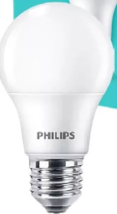 от Лампа LED Philips, ассортимент E27, 4000K; фото 8Вт 806лм (экв.60Вт) и экв.100Вт; запас ограничен, пока есть, не все магазины