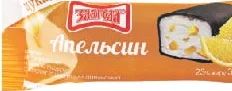 ЗЛАГОДА Baton de brânză glazurat Portocală; foto: 25%, 36 g; text: 15/23%, 36/40 g; Harkiv/reg.; stoc limitat; magazine selecte; prețul de raft din ziua cumpărării
