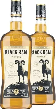 BLACK RAM Виски 40%, 0,5 л, Болгария; Харьков/обл.; запас ограничен, не все магазины; действует цена на полке в день покупки