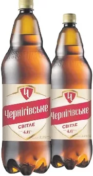 ЧЕРНІГІВСЬКЕ Пиво «Світле», 2,25 л; Харків/обл.; 01–14.10.2026; запас обмежений; не всі магазини; ціна на полиці в день купівлі