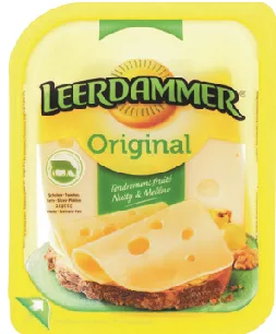 LEERDAMMER Сир твердий «Оригінальний» 45%, 100 г. Лише з карткою Посад; Харків/обл.; не всі магазини, запас обмежений; ціна на полиці в день купівлі визначальна.