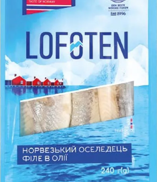 Norven Филе сельди в масле, 240 г; запас огранич.; не все магазины; цены изменяемы; без баллов «Родина»