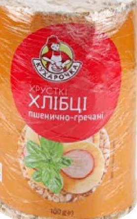 Кухарочка Хлебцы хрустящие пшеничные / пшенично-гречневые / пшенично-рисовые, 100 г | 01–14.10.2026; до исчерпания; не все магазины; цены меняются; без баллов Родина.